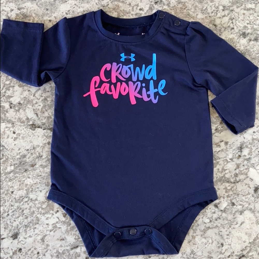 Under Armour baby long sleeve onesie